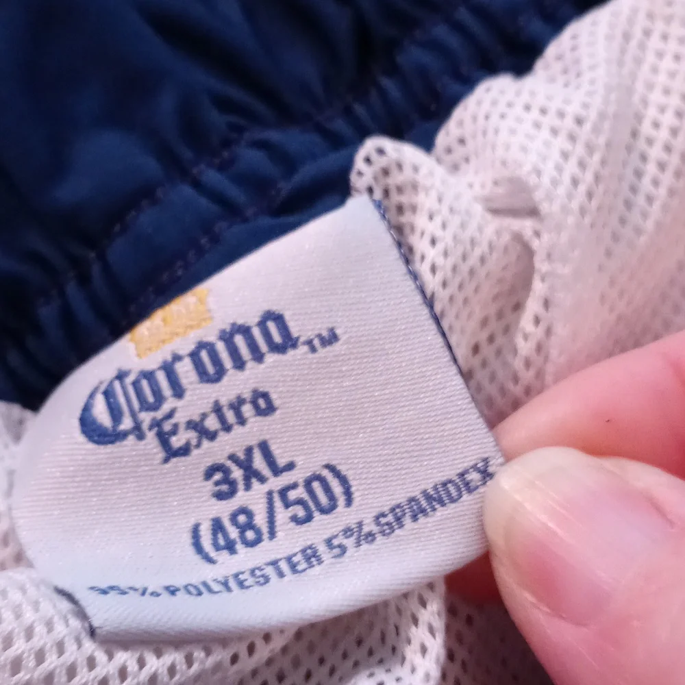 Corona Extra Big & Tall Men's Swim Trunks - Picture 4 of 5